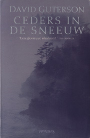 Ceders in de sneeuw