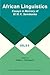 African Linguistics by Didier L. Goyvaerts