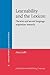 Learnability and the Lexicon (Language Acquisition and Language Disorders)