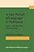 In Hot Pursuit of Language in Prehistory: Essays in the Four Fields of Anthropology - in Honor of Harold Crane Fleming