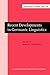 Recent Developments in Germanic Linguistics (Current Issues in Linguistic Theory)