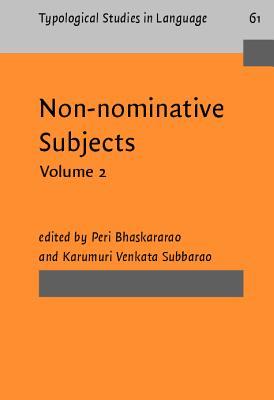 Non-Nominative Subjects Volume 2
