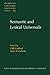 Semantic and Lexical Universals by Cliff Goddard
