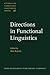 Directions in Functional Linguistics (Studies in Language Companion Series)