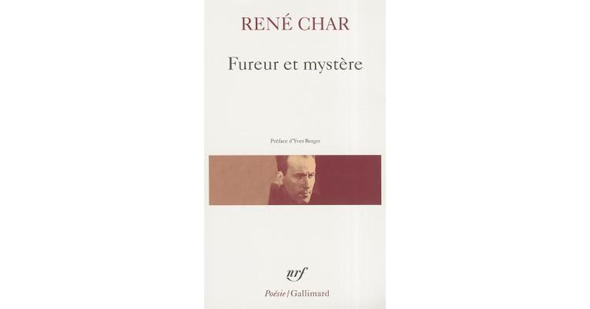 Fureur et Mystère by René Char