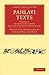 Pahlavi Texts (Cambridge Library Collection - Religion) (Volume 2)