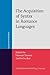 The Acquisition of Syntax in Romance Languages (Language Acquisition and Language Disorders)
