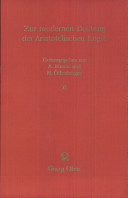 Zur modernen Deutung der Aristotelischen Logik Bd. II: Formale und nicht-formale Logik bei Aristoteles (Paperback)