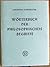 Wörterbuch der philosophischen Begriffe