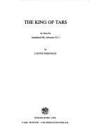 The King of Tars: Ed. from the Auchinleck MS, Advocates 19.2.1 (Middle English texts)