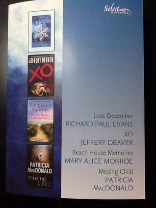 Lost December, XO, Beach house memories, Missing child (Reader's Digest select editions, Volume 1, 2013) 325