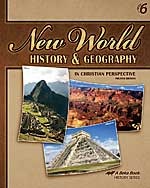 New World History and Geography: In Christian Perspective