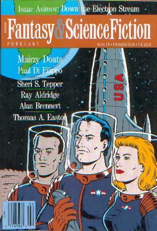 The Magazine of Fantasy and Science Fiction, February 1991 (The Magazine of Fantasy & Science Fiction, #477)