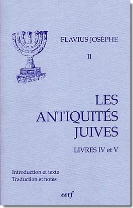 Les Antiquités juives, livres IV à V