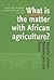 What Is the Matter With African Agriculture?: Veterans’ Visions Between Past and Future