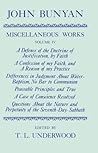 The Miscellaneous Works of John Bunyan (|c OET |t Oxford English Texts)