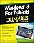 Windows For Tablets For Dummies
