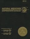 Natural Medicines 2013: Comprehensive Database Natural Medicines 2013: Comprehensive Database