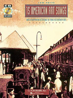 15 American Art Songs: Low Voice - Book/Online Audio