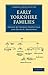 Early Yorkshire Families (Cambridge Library Collection - Medieval History)