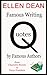 Famous Writing Quotes by Famous Authors from Charlotte Bronte to Terry Pratchett