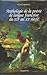 Anthologie de la poésie de langue française : du XIIe au XXe siècle