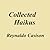Collected Haikus