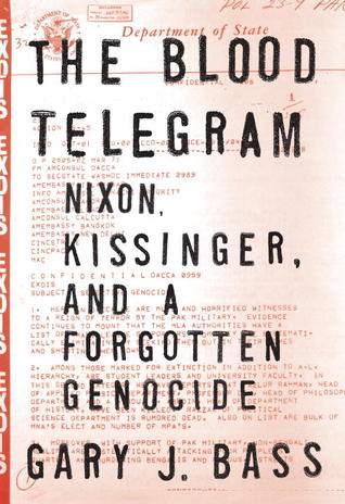 Capa do Livro The Blood Telegram: Nixon, Kissinger, and a Forgotten Genocide