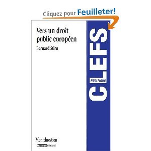 Vers un droit public européen