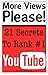 More views please! 21 secrets to rank #1 YouTube