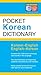 Pocket Korean Dictionary: K...