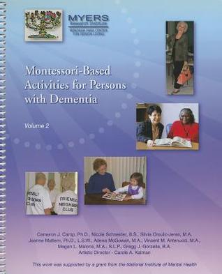 Montesorri-Based Activities For Persons With Dementia