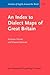 An Index to Dialect Maps of Great Britain (Varieties of English Around the World)