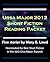 Ursa Major 2012 Short Fiction Reading Packet