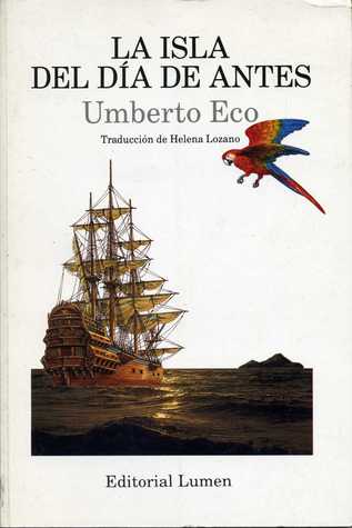 Portada de La isla del día de antes, de Umberto Eco