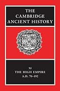 The Cambridge Ancient History, Volume 11: The High Empire, A.D. 70-192
