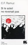 Si le soleil ne revenait pas