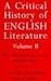 A Critical History of Engli...