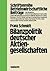 Bilanzpolitik deutscher Aktiengesellschaften by Franz Schmidt