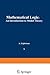 Mathematical Logic by A. Lightstone