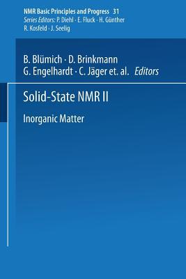 Solid-State NMR II: Inorganic Matter (NMR Basic Principles and Progress)