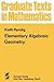 Elementary Algebraic Geometry (Graduate Texts in Mathematics)