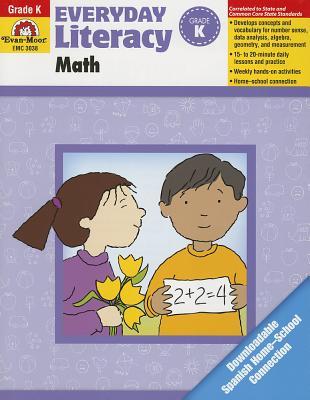 Everyday Literacy Math, Grade K (Paperback)