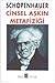 Cinsel Aşkın Metafiziği by Arthur Schopenhauer Cinsel Aşkın Metafiziği by Arthur Schopenhauer