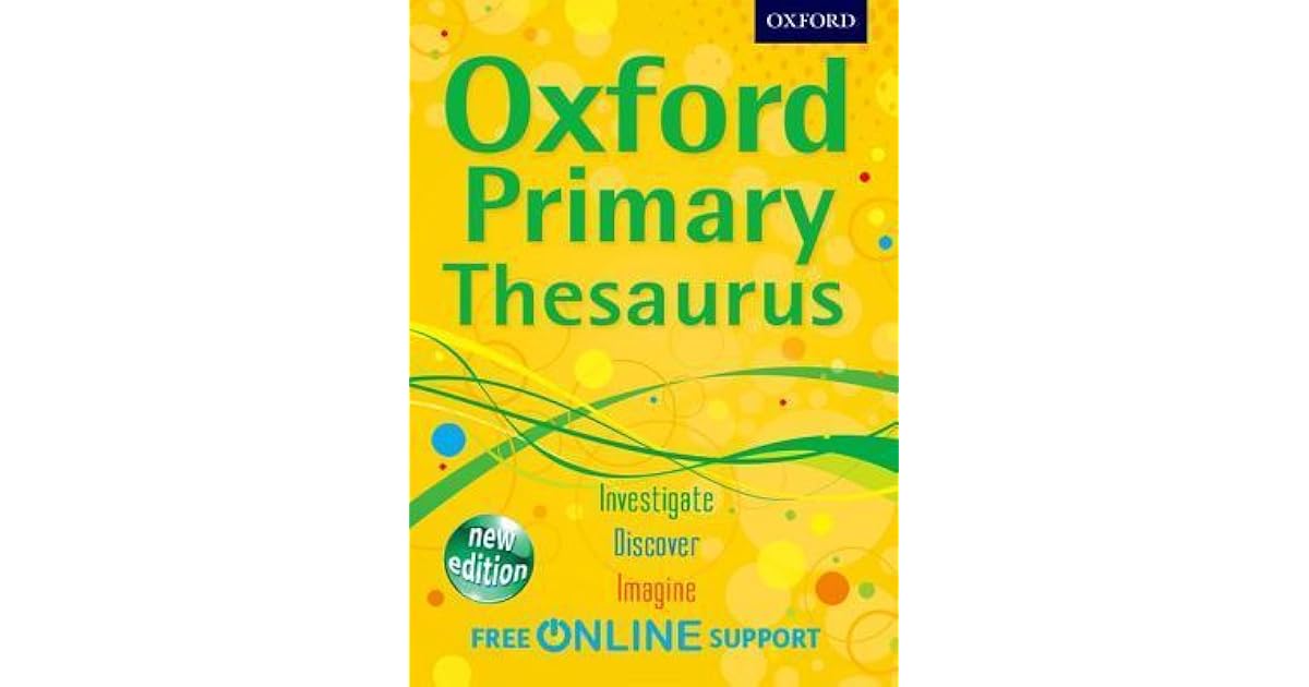 Oxford Primary Thesaurus by Susan Rennie