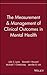 The Measurement & Management of Clinical Outcomes in Mental Health