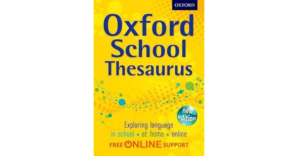 Oxford School Thesaurus by Oxford University Press
