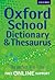 Oxford School Dictionary & Thesaurus