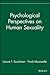 Psychological Perspectives on Human Sexuality