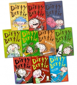 Dirty Bertie Collection 10 Books Set Pack by David Roberts